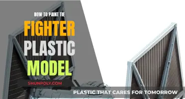 Painting a Tie Fighter Model: A Step-by-Step Guide