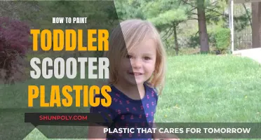 Transforming Toddler Scooters: Painting Plastic with Panache