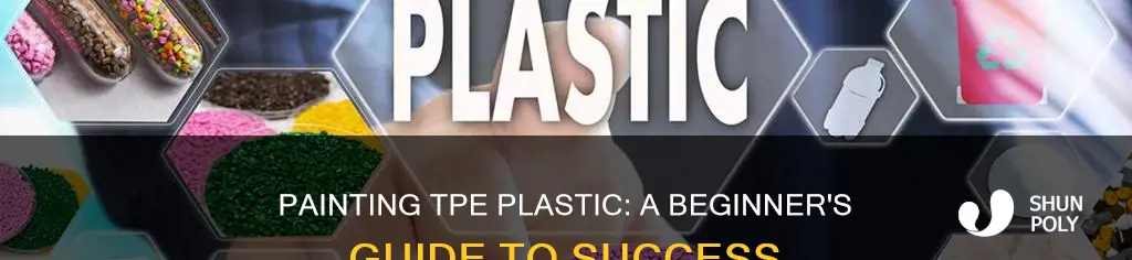 how to paint tpe plastic