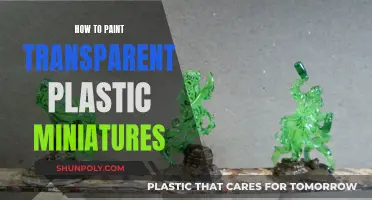 Painting Transparent Plastic Miniatures: A Step-by-Step Guide