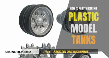 Painting Plastic Model Tank Wheels: A Step-by-Step Guide