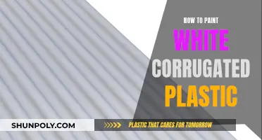 Painting White Corrugated Plastic: A Simple Guide