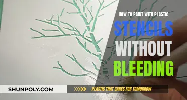 Prevent Paint Bleeding with Plastic Stencils: Tips and Tricks