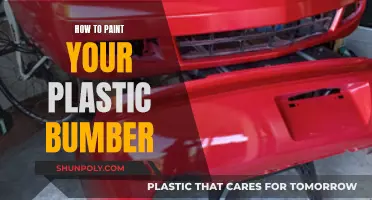 Repair Your Plastic Bumper with a Fresh Coat of Paint