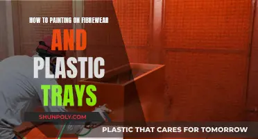 Painting on Fiberglass and Plastic Trays: A Creative Guide