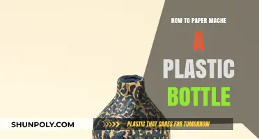 Creative Upcycling: Transforming Plastic Bottles with Paper Mache Techniques