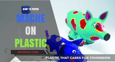 Paper Mache Techniques on Plastic Surfaces