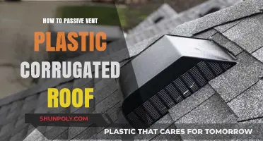 Venting Plastic Corrugated Roofs: A Passive Approach