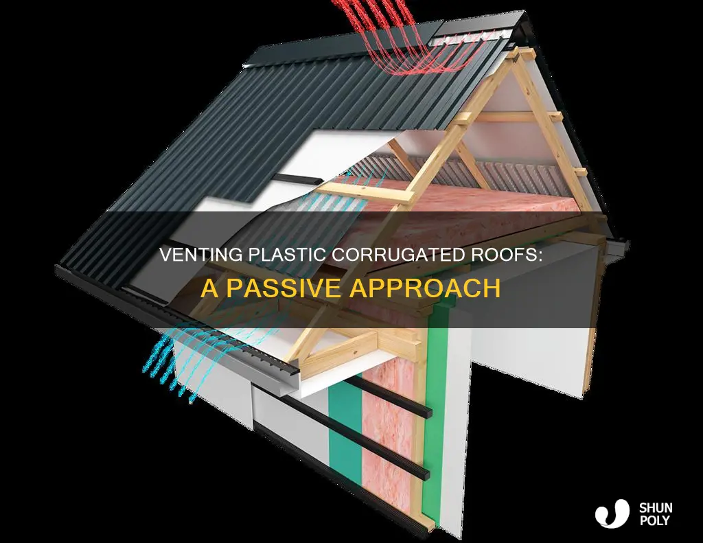 how to passive vent plastic corrugated roof