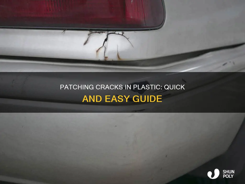 how to patch a crack in plastic