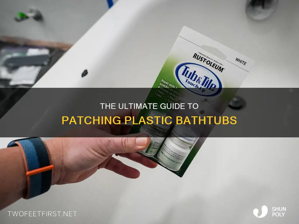 how to patch a plastic bathtub