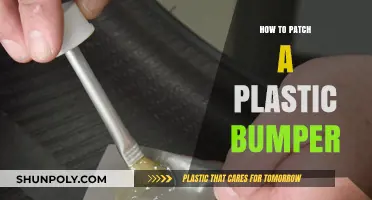 Quickly Patching Your Plastic Bumper