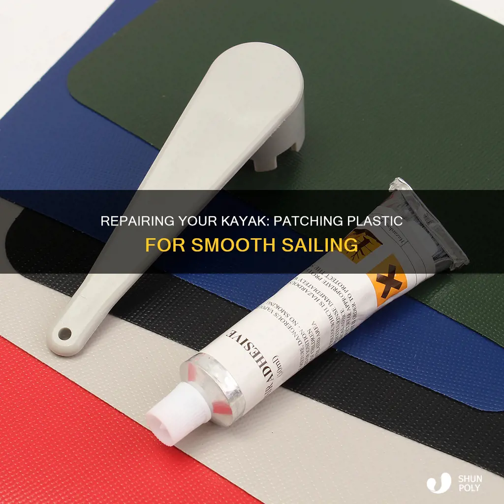 how to patch a plastic kayak