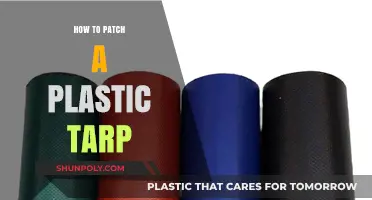 Quickly Patching a Plastic Tarp: Easy Steps