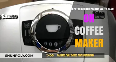 Fix Your Coffee Maker: Patching a Broken Plastic Water Tank Easily