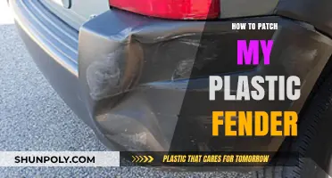 Quickly Patching Your Plastic Fender