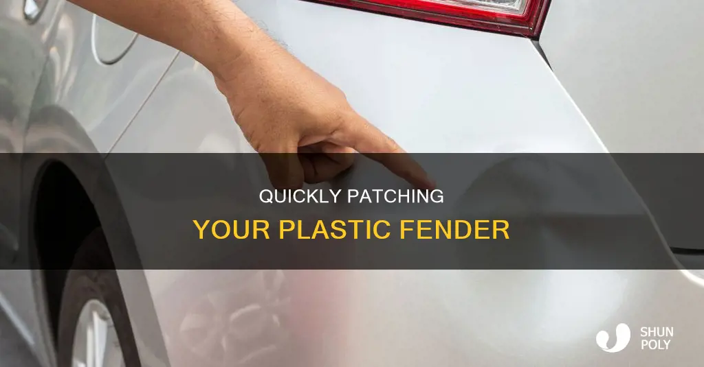 how to patch my plastic fender