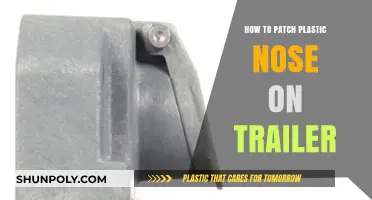Quickly Patching Your Trailer's Plastic Nose