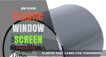 Repairing Window Screens: Patching Plastic Like a Pro