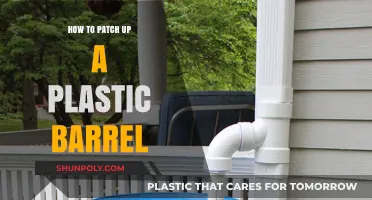 Patching Plastic Barrels: Quick DIY Fixes
