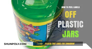 Easy Ways to Remove Labels from Plastic Jars