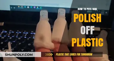 Peeling Nail Polish Off Plastic: Easy and Quick Solutions