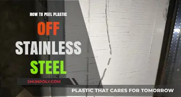Removing Plastic from Stainless Steel: Easy Tricks