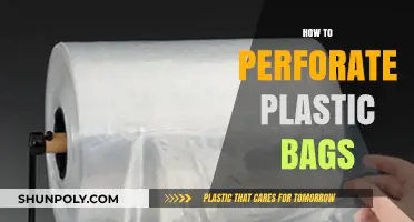 Easy DIY Guide: Perforating Plastic Bags for Custom Packaging Solutions