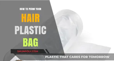 Easy DIY Perm: Plastic Bag Hair Curling Technique Explained