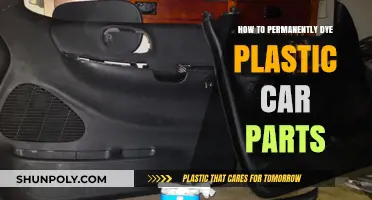 Customizing Car Parts: Permanent Plastic Dyeing Techniques