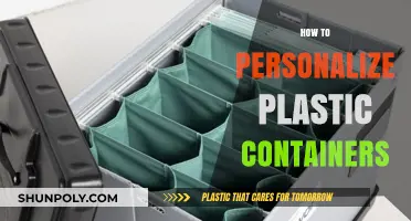 Customizing Plastic Containers: Creative Ways to Personalize Your Storage