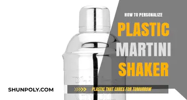 Customizing Your Plastic Martini Shaker: Creative Ideas