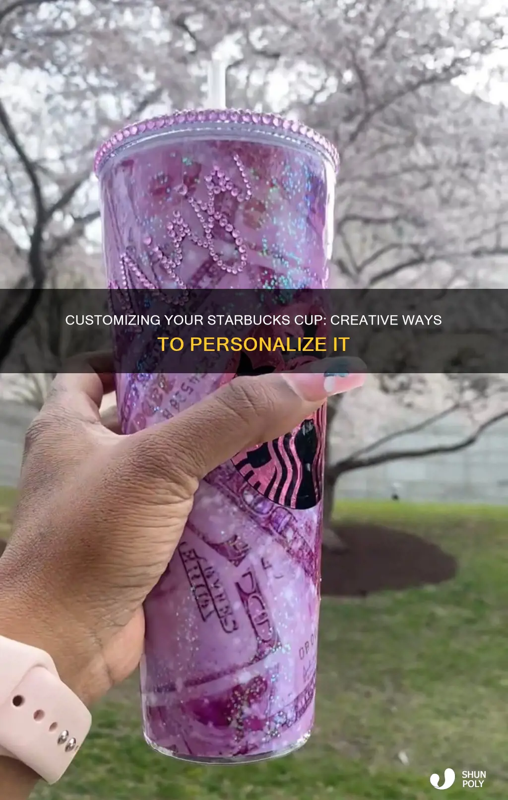 how to personalize starbucks plastic cup