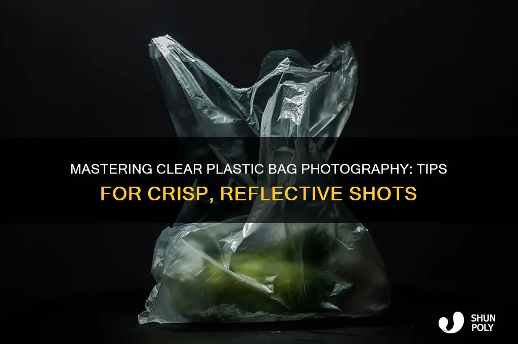 how to photograph clear plastic bags