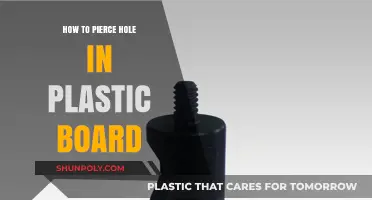 Piercing Plastic Boards: Easy, Quick Methods