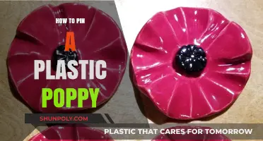 Easy Guide: Pinning Your Plastic Poppy