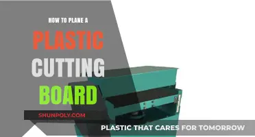 Smooth and Safe: Planing Your Plastic Cutting Board Like a Pro