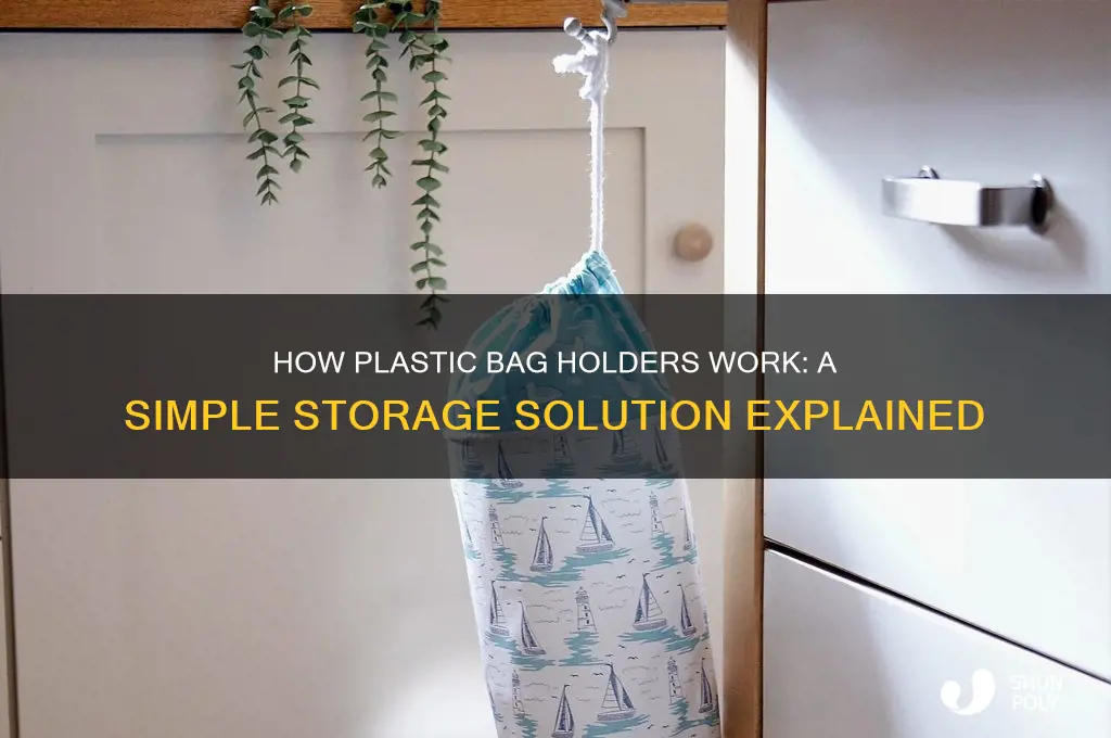 how to plastic bag holder works