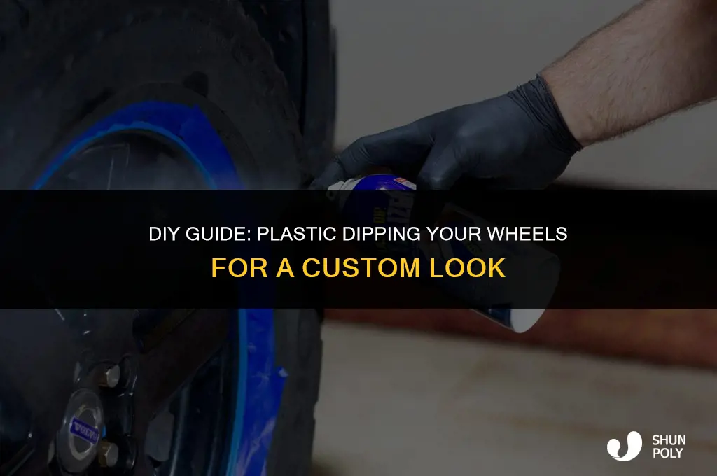 how to plastic dip wheels
