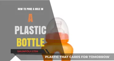 Easy DIY Guide: Poking a Hole in Plastic Bottles for Projects