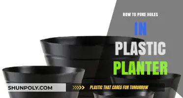 Poking Holes in Plastic Planters: Easy and Quick Guide