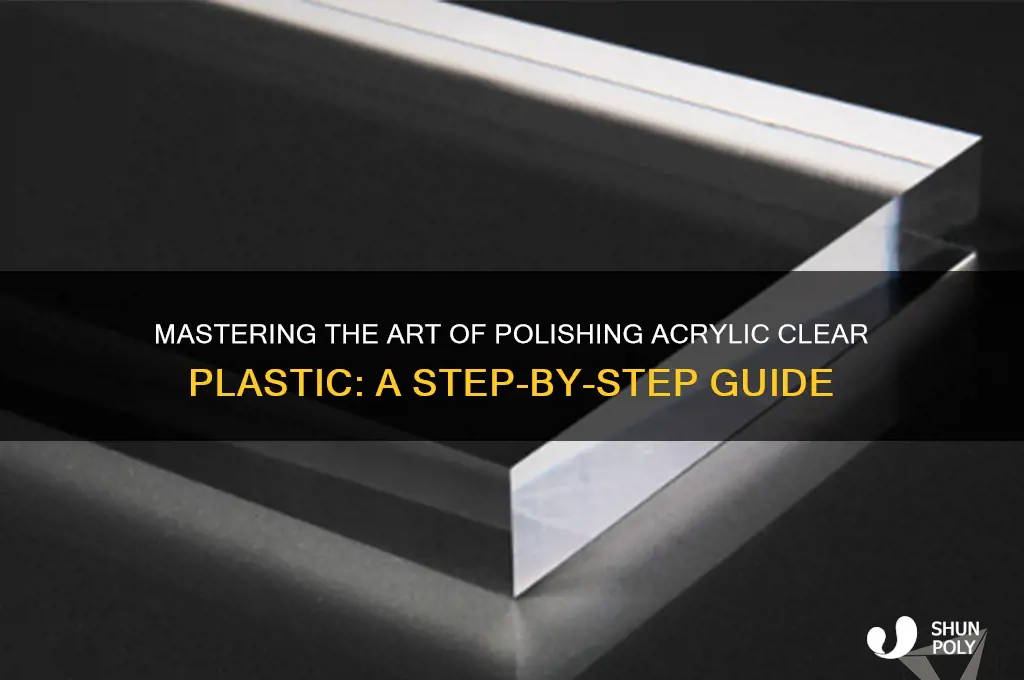 how to polish acrylic clear plastic