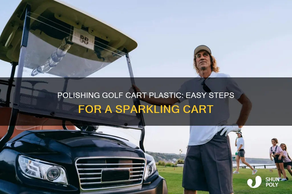 how to polish golf cart plastic