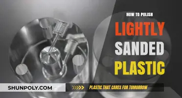 Polishing Lightly Sanded Plastic: Achieving a Flawless Finish