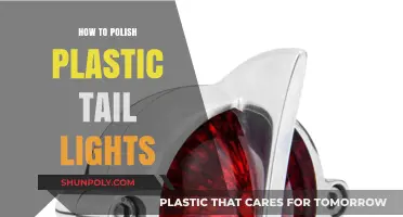The Best Way to Polish Plastic Tail Lights