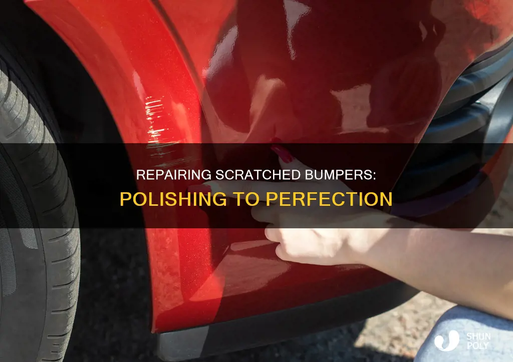 how to polish scratched plastic bumer