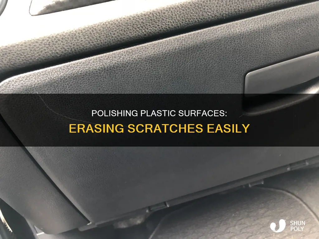 how to polish scratched plastic surface