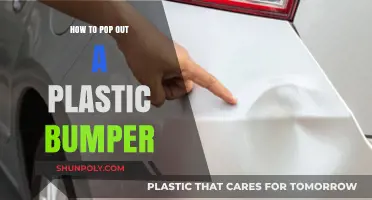 Repairing Plastic Bumpers: Popping Them Out Safely
