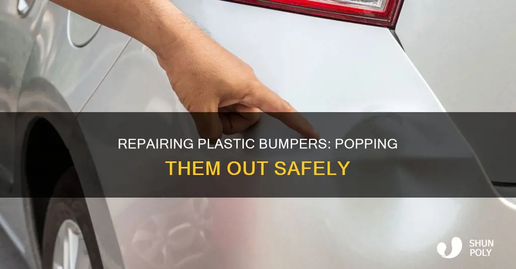how to pop out a plastic bumper