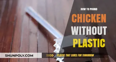 Pounding Chicken Without Plastic: A Simple Guide